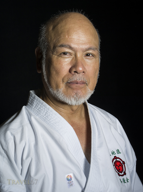 Kiyohide Shinjo 9th-dan Uechi ryu karate.