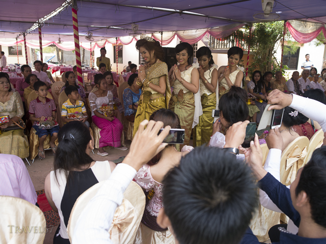 Cambodian Wedding of Suon Kosal (groom) and Pao Sara (bride) Siem Reap, Cambodia