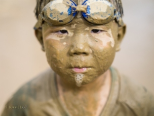 Kin Town Mud Festival, Okinawa, Japan.